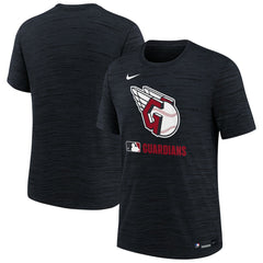 Cleveland Guardians Youth Authentic Collection Velocity Performance T-Shirt Navy | Nike