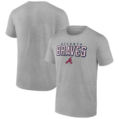 Atlanta Braves Swagger T-Shirt Heather Gray