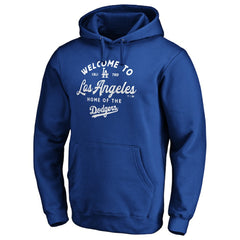 Los Angeles Dodgers Hometown Collection Long Ball Pullover Hoodie Royal
