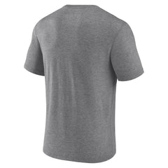 Milwaukee Brewers Barrel Tri-Blend T-Shirt Heather Gray