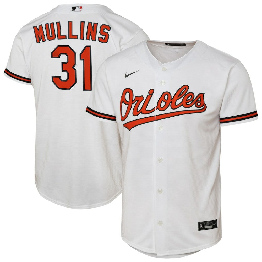 Cedric Mullins Baltimore Orioles Youth Home Replica Player Jersey - White