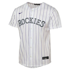 Kris Bryant Colorado Rockies Youth Home Replica Player Jersey White | Nike