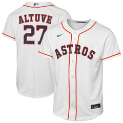 Jose Altuve Houston Astros Youth Home Replica Player Jersey - White