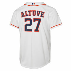 Jose Altuve Houston Astros Youth Home Replica Player Jersey - White