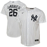 DJ LeMahieu New York Yankees Youth Home Replica Player Jersey - White