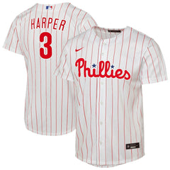 Bryce Harper Philadelphia Phillies Youth Home Replica Player Jersey - White
