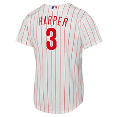 Bryce Harper Philadelphia Phillies Youth Home Replica Player Jersey - White