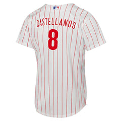 Nick Castellanos Philadelphia Phillies Youth Home Replica Player Jersey - White