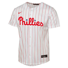Trea Turner Philadelphia Phillies Youth Home Replica Player Jersey - White