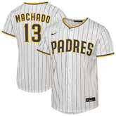 Manny Machado San Diego Padres Youth Home Replica Player Jersey - White