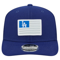 Los Angeles Dodgers Flag 9SEVENTY Stretch-Snap Hat Royal | New Era