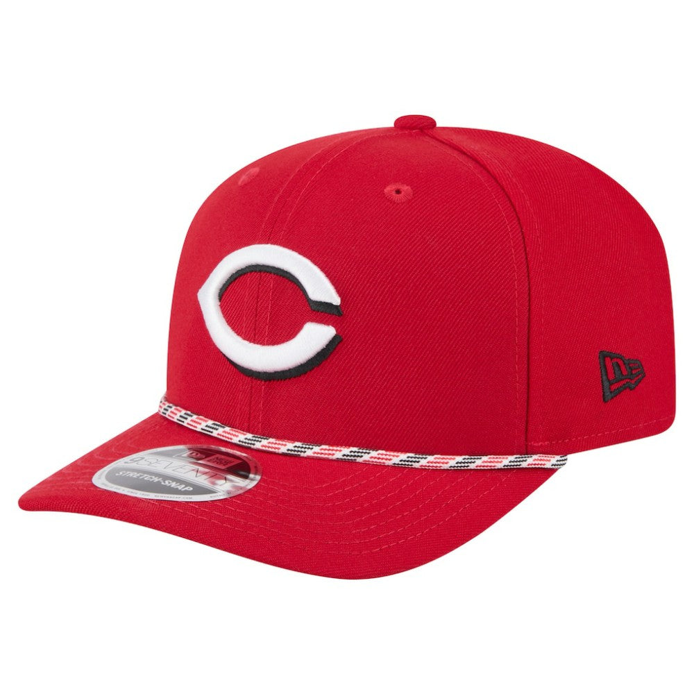Cincinnati Reds Multi-Rope 9SEVENTY Stretch-Snap Hat Red | New Era