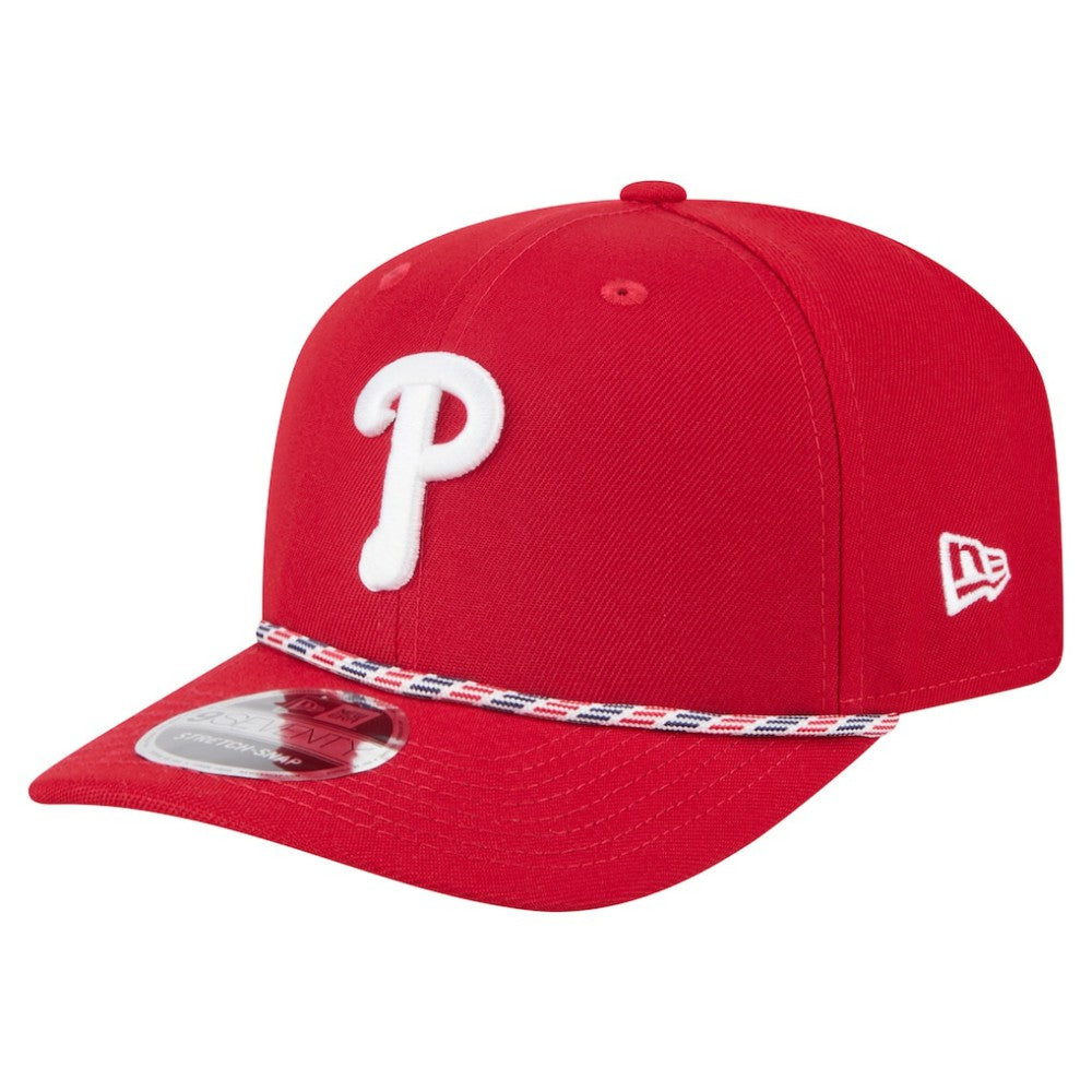 Philadelphia Phillies Multi-Rope 9SEVENTY Stretch-Snap Hat Red | New Era