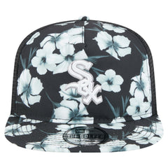 Chicago White Sox Adventure Pattern Golfer Trucker Snapback Hat Black | New Era