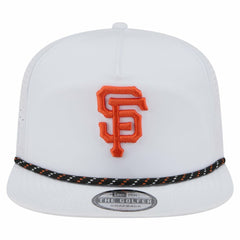 San Francisco Giants Perforated Golfer Snapback Hat White | New Era