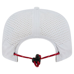 Los Angeles Angels Perforated Golfer Snapback Hat White | New Era