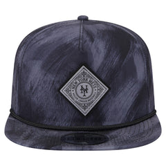 New York Mets Printed Golfer Snapback Hat Navy | New Era