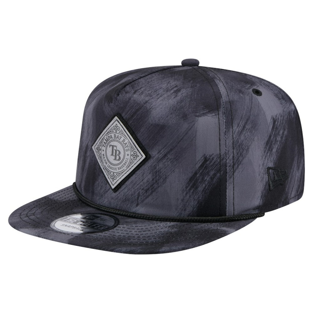 Tampa Bay Rays Printed Golfer Snapback Hat Navy | New Era
