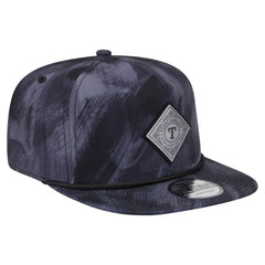 Texas Rangers Printed Golfer Snapback Hat Navy | New Era