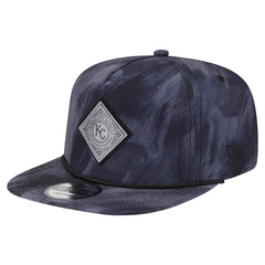 Kansas City Royals Printed Golfer Snapback Hat Navy | New Era