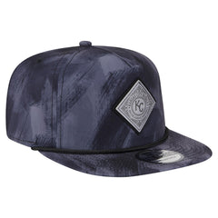 Kansas City Royals Printed Golfer Snapback Hat Navy | New Era