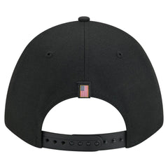 Baltimore Orioles American Flag 9FORTY M-Crown A-Frame Adjustable Hat Black | New Era