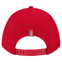 St. Louis Cardinals American Flag 9FORTY M-Crown A-Frame Adjustable Hat Red | New Era