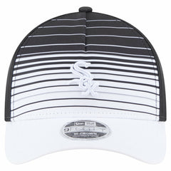 Chicago White Sox Gradient 9FORTY M-Crown Adjustable Hat Black | New Era