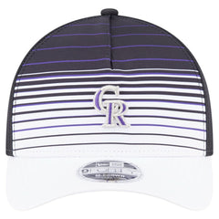 Colorado Rockies Gradient 9FORTY M-Crown Adjustable Hat Black | New Era