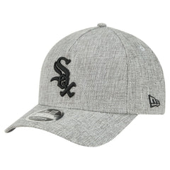 Chicago White Sox Cotton Weave M-Crown A-Frame 9FORTY Adjustable Hat Gray | New Era