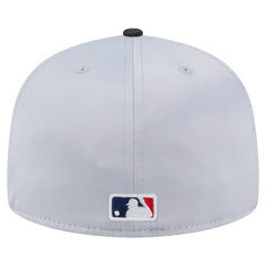 San Francisco Giants Satin 59FIFTY Fitted Hat Gray/Black | New Era