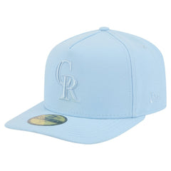 Colorado Rockies Color Pack A-Frame 59FIFTY Fitted Hat Light Blue | New Era