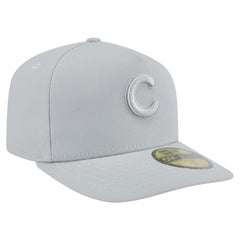 Chicago Cubs Colorpack A-Frame 59FIFTY Fitted Hat Gray | New Era
