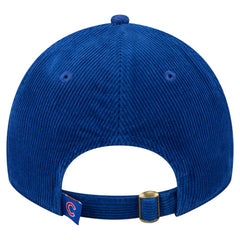 Chicago Cubs Women's Corduroy 9TWENTY Adjustable Hat Royal | New Era