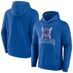 Chicago Cubs Fastball Pullover Hoodie Royal