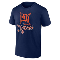 Detroit Tigers Fastball T-Shirt Navy