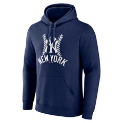 New York Yankees Fastball Pullover Hoodie Navy