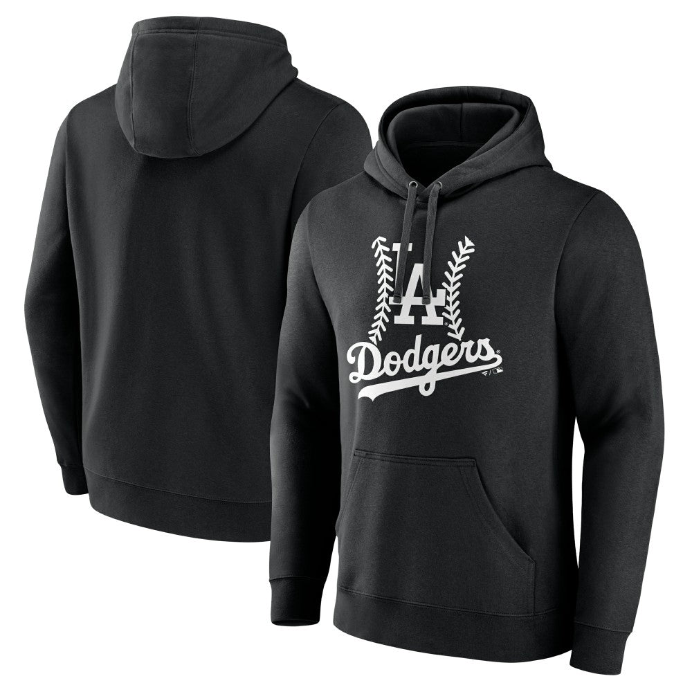 Los Angeles Dodgers Fastball Pullover Hoodie Black