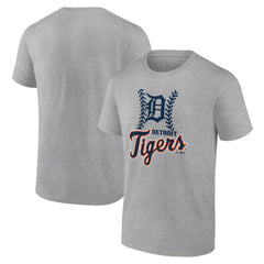 Detroit Tigers Fastball T-Shirt Heather Gray