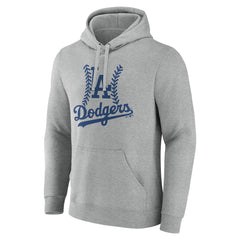Los Angeles Dodgers Fastball Pullover Hoodie Gray