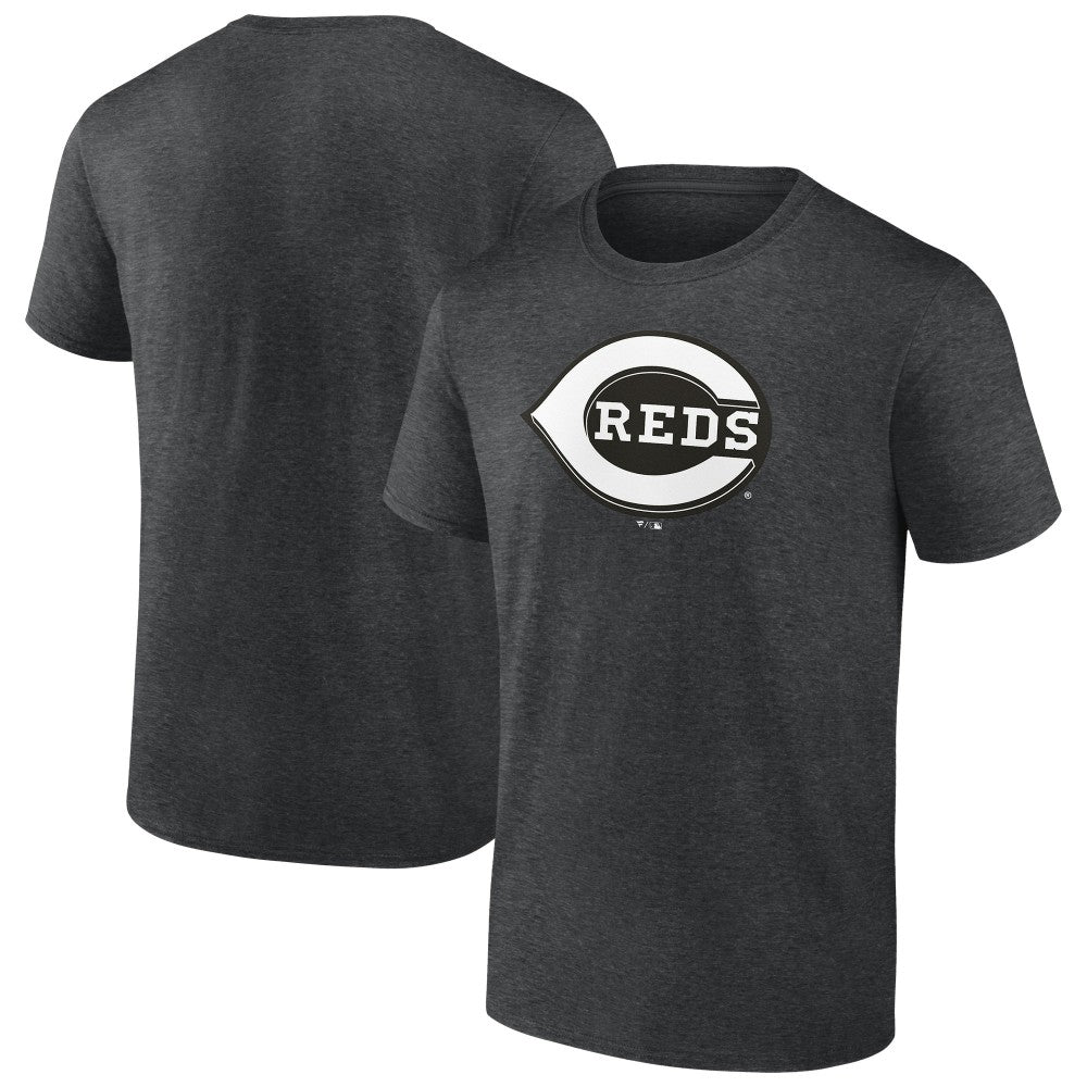 Cincinnati Reds Monochrome T-Shirt Charcoal