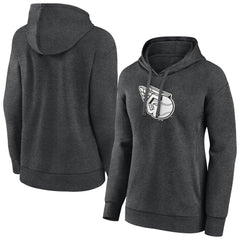 Cleveland Guardians Women's Monochrome Pullover Hoodie Charcoal