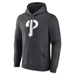 Philadelphia Phillies Monochrome Pullover Hoodie Charcoal