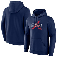 Atlanta Braves Stellar Pullover Hoodie Navy