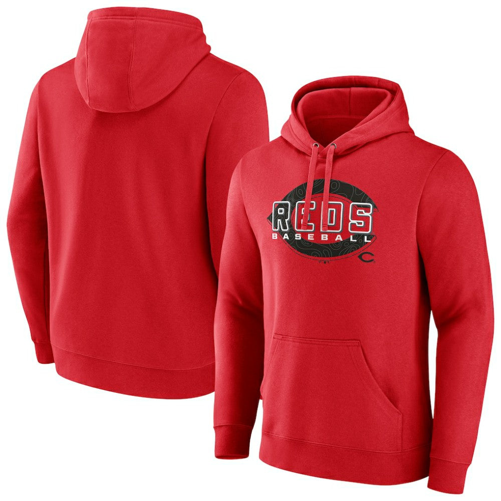 Cincinnati Reds Stellar Pullover Hoodie Red