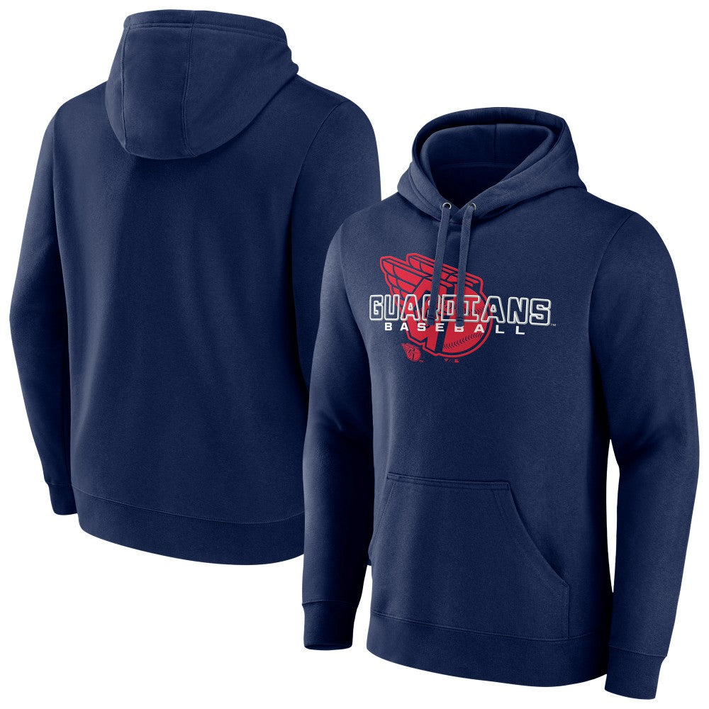 Cleveland Guardians Stellar Pullover Hoodie Navy