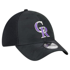 Colorado Rockies Subtle Camo 39THIRTY Flex Hat Black | New Era