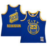 Jason Richardson Golden State Warriors 2004/05 Hardwood Classics Swingman Jersey sale - Royal