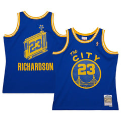 Jason Richardson Golden State Warriors 2004/05 Hardwood Classics Swingman Jersey sale - Royal
