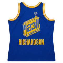 Jason Richardson Golden State Warriors 2004/05 Hardwood Classics Swingman Jersey sale - Royal